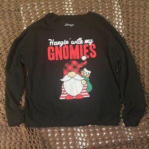 Hangin' with My Gnomies Black Sweatshirt